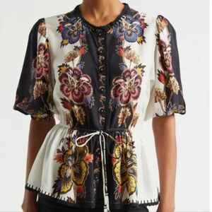 NWT Farm Rio Waist Top